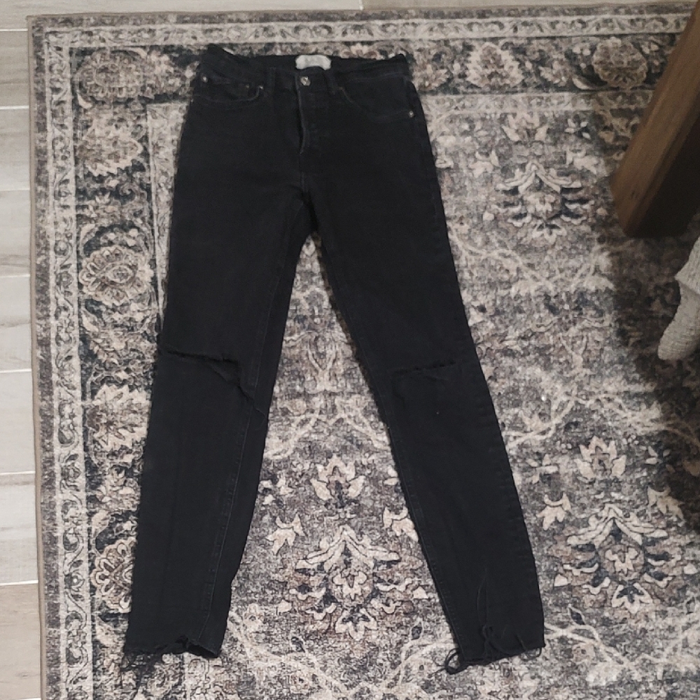 We The Free Black Skinny Jeans
